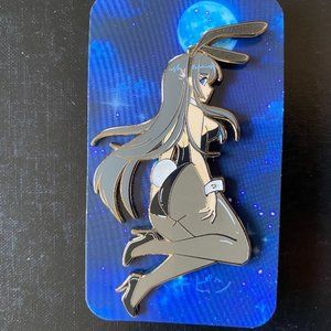 Anime Bunny Girl Mai Sakurajima LE25 pin NWOT